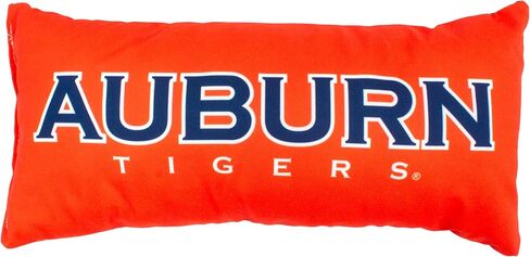 College Covers Solid Color Bolster Travel Pillow, 1 Count (Pack of 1), Auburn Tigers in Saudi Arabia