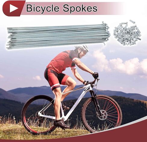 36 مجموعة 13 جرام دراجة المتحدث 203 مللي متر المتحدث عجلة الدراجة المجلفن الصلب الكربوني فضي اللون in Kuwait