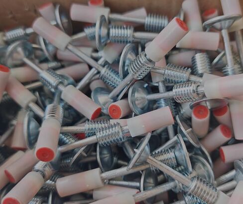 New Mini Thread Integrated Nail Double Base Medicine Thread Fixing Nail M8 Thread Nail disc Nail 200p in Saudi Arabia