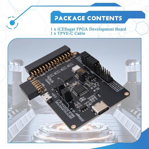 لوحة تطوير FPGA بنية ICESugar RISC-V ICE40UP5k واجهة USB-C مفتوحة المصدر لمشاريع إنترنت الأشياء/Edge AI in Kuwait