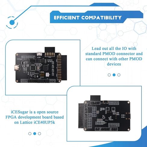 لوحة تطوير FPGA بنية ICESugar RISC-V ICE40UP5k واجهة USB-C مفتوحة المصدر لمشاريع إنترنت الأشياء/Edge AI in Kuwait