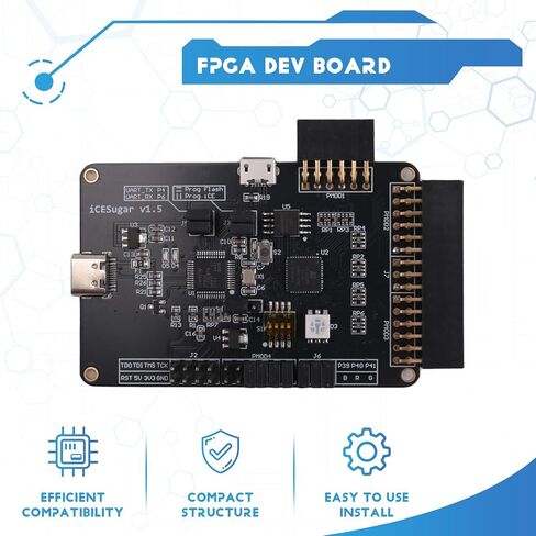 لوحة تطوير FPGA بنية ICESugar RISC-V ICE40UP5k واجهة USB-C مفتوحة المصدر لمشاريع إنترنت الأشياء/Edge AI in Kuwait
