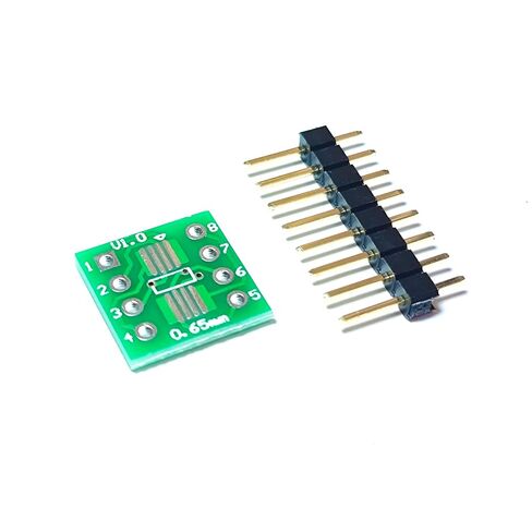 10pcs SOP8 SSOP8 TSSOP8 to DIP8 PCB Pin Board SMD to DIP Adapter PCB Proto Board 0.65mm/1.27mm to 2.54mm DIP Pin Pitch PCB Board Converter Socket for with Xgecu T48 T76 RT80H Chip Prorammer IC in Saudi Arabia