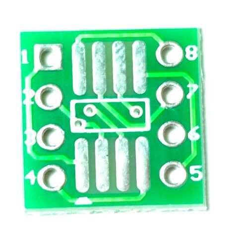 10pcs SOP8 SSOP8 TSSOP8 to DIP8 PCB Pin Board SMD to DIP Adapter PCB Proto Board 0.65mm/1.27mm to 2.54mm DIP Pin Pitch PCB Board Converter Socket for with Xgecu T48 T76 RT80H Chip Prorammer IC in Saudi Arabia