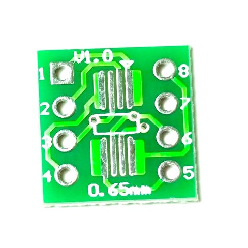 10pcs SOP8 SSOP8 TSSOP8 to DIP8 PCB Pin Board SMD to DIP Adapter PCB Proto Board 0.65mm/1.27mm to 2.54mm DIP Pin Pitch PCB Board Converter Socket for with Xgecu T48 T76 RT80H Chip Prorammer IC in Saudi Arabia