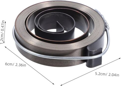 TEHAUX 2pcs Drill Press Return Spring Replacement Bench Drill Coil Spring Repair Precision for in Saudi Arabia