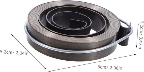 TEHAUX 2pcs Drill Press Return Spring Replacement Bench Drill Coil Spring Repair Precision for in Saudi Arabia