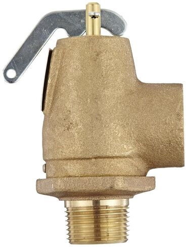 Apollo Valve 13-211 Series Bronze Safety Relief Valve, ASME Steam, 15 psi Set Pressure, 3/4" NPT Male x Female in Saudi Arabia