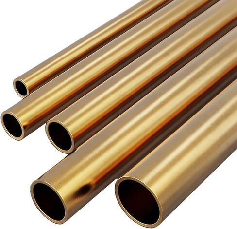 1pcs Brass Tube DIY Length 500mm Brass Round Tube Tube Round Diameter 15 16 17 18 19 20 22 23 24 25 MM(OD 19 x ID 17mm) in Kuwait