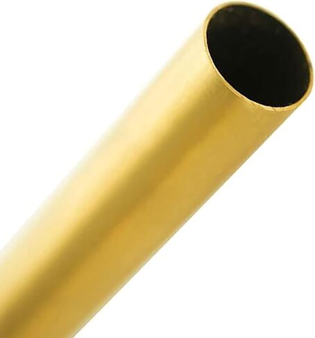 Brass Round Tube 12mm Outer Diameter 0.5m Length Seamless High-Strength Precision Straight Tube(12x2mm) in Saudi Arabia