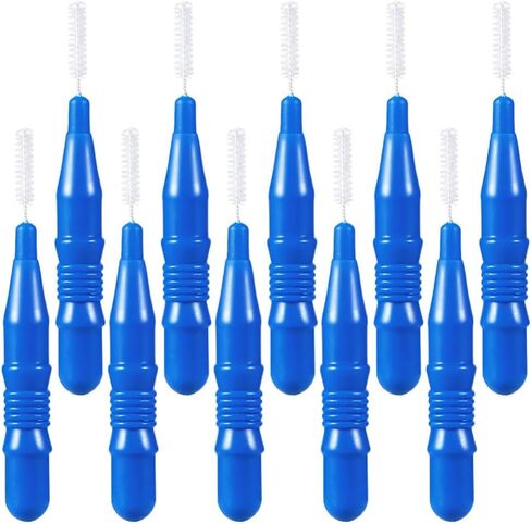 Didiseaon 50 Pcs Interdental Brush for Braces, Disposable Braces Flossers Toothpick Teeth Flossing Head Oral Hygiene Flosser Toothpick Soft Cleaning Tool in Saudi Arabia
