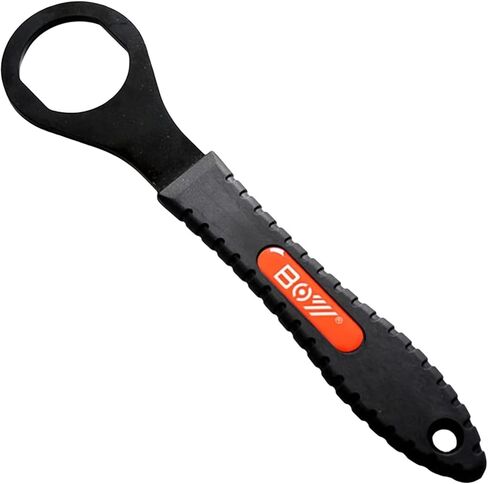 36mm Bottom Bracket Wrench Tool for Bike, Box End Tool for Vintage Bike Bottom Bracket Cup Removal, Heat-Treated Steel with Non-Slip Grip in Saudi Arabia