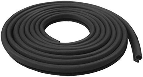 حشية من نوع لمبة السيارات السوداء، عرض 5/16 بوصة، دعم 1/4 بوصة - 20 قدمًا. in Kuwait