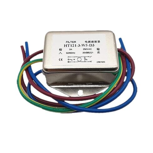 فلتر طاقة أحادي الطور 220 فولت HT221-6-W5-A2 3A 6A HT121-6-W5-D3 HT120(HT121-6-W5-D3 6A) in Kuwait