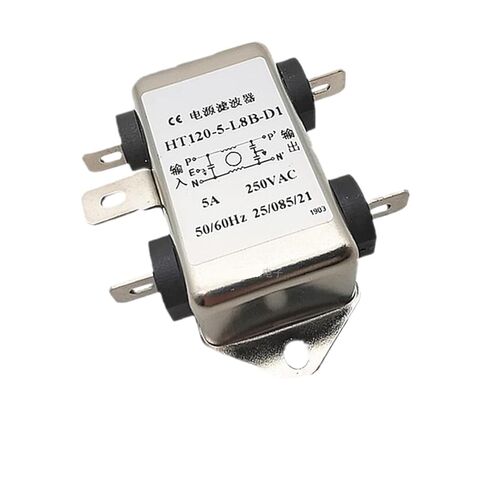 فلتر طاقة أحادي الطور 220 فولت HT221-6-W5-A2 3A 6A HT121-6-W5-D3 HT120(HT121-6-W5-D3 6A) in Kuwait