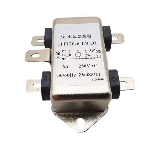 فلتر الطاقة HT120-6-L8-D1 فلتر الطاقة 220 فولت 6 أمبير in Kuwait