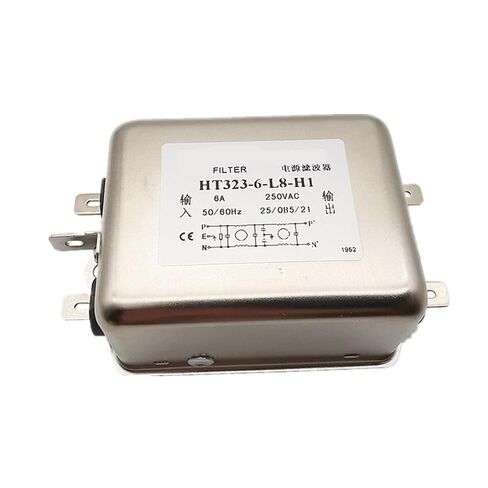 فلتر طاقة 220 فولت HT323-20-M4-H1 6A 10A 16A 20A 30A(HT323-10 -L8- H1 10A) in Kuwait