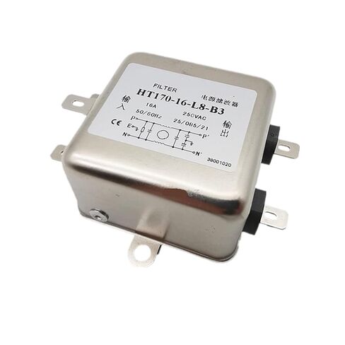 فلتر طاقة أحادي الطور 220 فولت HT170-16-L8-B3 10A 16A 20A 30A(HT170-16 -L8 -B3 16A) in Kuwait