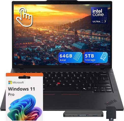 Lenovo Thinkpad X9 14 Aura Edition Laptop مع Intel Core Ultra 7 258V Processor ، 14 "2.8K OLED 500NITS TOUCH ، 32GB LPDDR5X-8533MT/S MEMIMENT in Kuwait