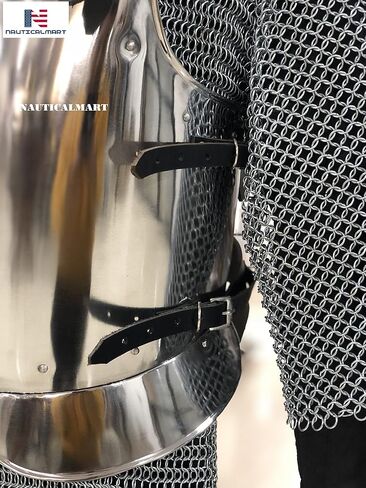 Breastplate Warrior-Silver Armour in Saudi Arabia