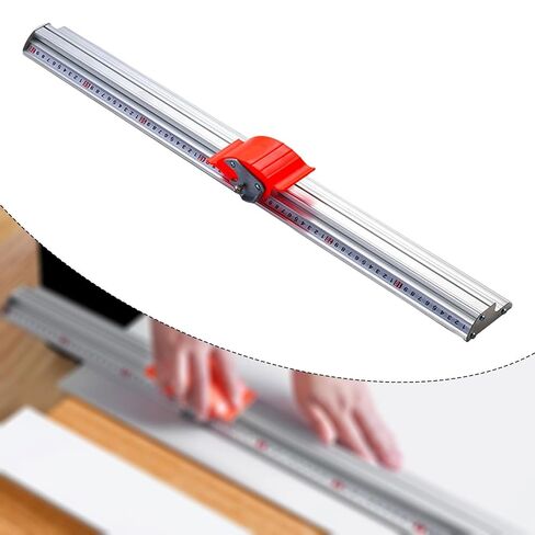 Manual Cutting Ruler Straight Edge Ruler Sturdy Anti Skid Manual Sliding Paper Trimmer for PVC Film- 70cm in Saudi Arabia