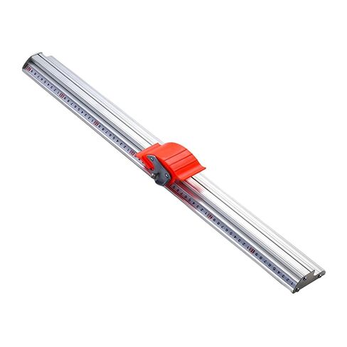 Manual Cutting Ruler Straight Edge Ruler Sturdy Anti Skid Manual Sliding Paper Trimmer for PVC Film- 70cm in Saudi Arabia