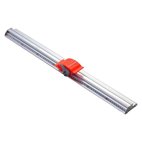Manual Cutting Ruler Straight Edge Ruler Sturdy Anti Skid Manual Sliding Paper Trimmer for PVC Film- 70cm in Saudi Arabia
