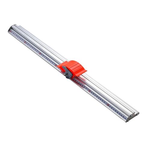 Manual Cutting Ruler Straight Edge Ruler Sturdy Anti Skid Manual Sliding Paper Trimmer for PVC Film- 70cm in Saudi Arabia