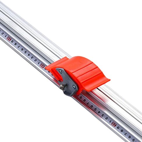 Manual Cutting Ruler Straight Edge Ruler Sturdy Anti Skid Manual Sliding Paper Trimmer for PVC Film- 70cm in Saudi Arabia