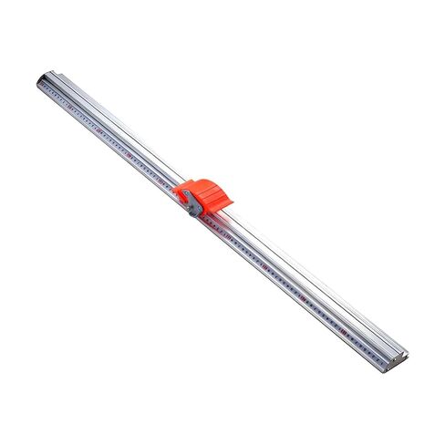 Manual Cutting Ruler Straight Edge Ruler Sturdy Anti Skid Manual Sliding Paper Trimmer for PVC Film- 100cm in Saudi Arabia