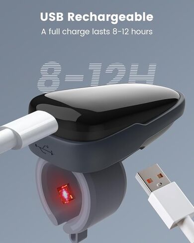 جهاز مراقبة الأكسجين في الدم القابل للارتداء من Vibeat - إصبع مقياس التأكسج النبضي بتقنية البلوتوث مع إشعار صوتي، مستشعر O2 قابل لإعادة الشحن للتتبع المستمر مع تطبيق مجاني in Kuwait