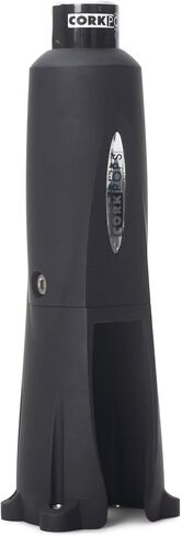 Cork Pops Legacy Wine Opener Built-in 4-Blade Foil Cutter Safe Cork Removal, Effortless Push Button Use, Needle Guard for Safety, Low-Pressure Cartridge Opens Up To 60 Bottles in Saudi Arabia