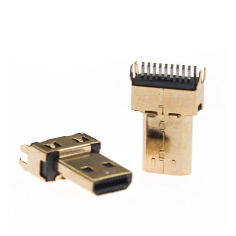 fengpeng 2Pcs Micro HDMI 19P Male Head Welding clamp Tablet Computer high-Definition Interface Gold-Plating USB in Saudi Arabia