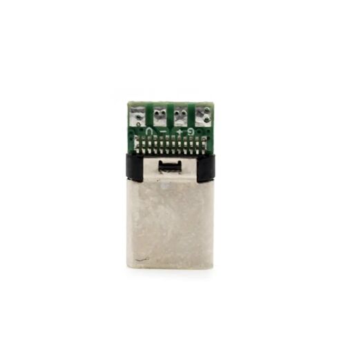 Fengpeng USB نوع c ذكر أنثى موصلات جاك الذيل USB ذكر التوصيل محطات كهربائية لحام DIY كابل البيانات الملحقات 24 دبوس (أنثى، 5 قطع) in Kuwait