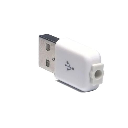 fengpeng 10 pcs/lot Male Type A 4Pin Rounded Corners Connector Port Jack Tail Sockect Plug Electric Terminals DIY USB(Black) in Kuwait