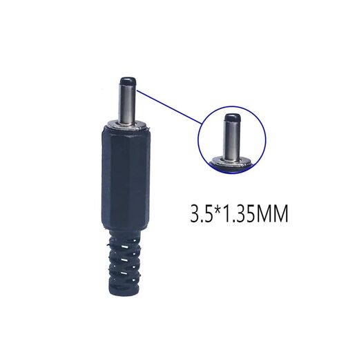 fengpeng DC002 3.5 * 1.35MM Electrique Connectors Power Supply Jack Socket Male Mount Plug Terminals DIY Male Adapter Blocks(10 Piece) in Kuwait