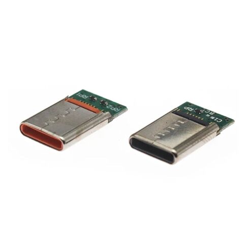 fengpeng 10Pcs/Lot USB Type c 16pin Male 3A/5A Connectors Jack Tail Male Plug Electric Terminals Welding DIY Data Cable Accessories(3A Male,1 Lot(10Pcs)) in Kuwait