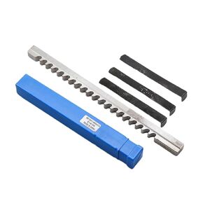 16 مللي متر E دفع من نوع Keyway Broach مع الرقائق متري الحجم عالية السرعة الصلب لقطع المعادن باستخدام الحاسب الآلي أداة المقاومة للحرارة in Kuwait