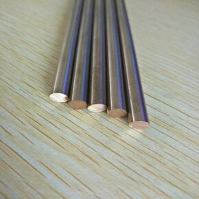1x W-CU Tungsten 70% Copper 30% Alloy Rod OD 4mm 0.16" Length 200mm 8" in Kuwait