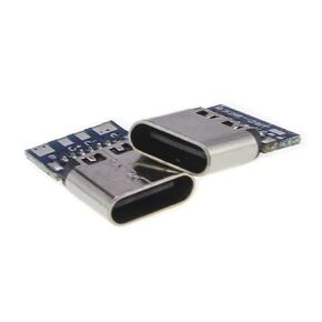 fengpeng 10Pcs/Lot USB Type c 16pin Male 3A/5A Connectors Jack Tail Male Plug Electric Terminals Welding DIY Data Cable Accessories(3A Male,2 Lot(20Pcs)) in Kuwait