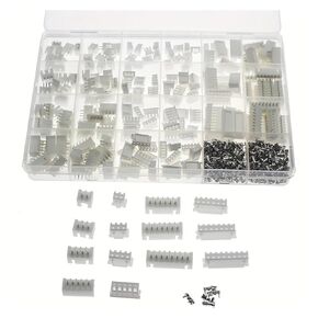 fengpeng 230pcs/720pcs/Box XH2.54 Connector Kit 2.54mm Pitch Jumper Wire Terminal for PCB LED Strip Raspberry Pi Projects Electr(230pcs-box) in Kuwait
