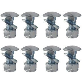 8-Pack 710-0451 Stainless Steel Mounting Carriage Bolt Nuts kit for MTD Cub Cadet Snow Blower 710 0451 784-5580 712-04063 Carriage Bolts (5/16-18) 3/4" in Kuwait