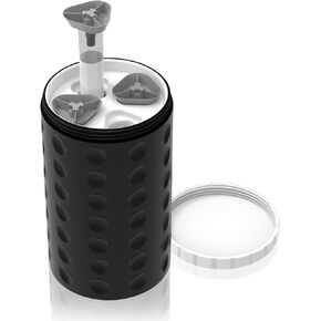 حقيبة تخزين ثلاجة قلم الأنسولين لأقلام حاقن Zepbound لأقلام حاقن Mounjaro، منظم هيكل صلب واقٍ لـ Zepbound لـ Mounjaro، وتخزين السفر والمنزل (يحمل 4 أقلام) (النمط 1) in Kuwait