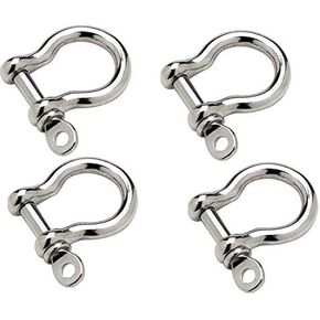 أربعة أغلال مقوسة من الفولاذ المقاوم للصدأ من الدرجة البحرية 1/4 بوصة in Kuwait