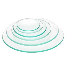 6 Pcs Lab Watch Glass Beaker Cover Set, Beaker Cover Smooth Edges Chamfered Arc, Watch Glasses in 50mm,70mm,90mm,100mm,120mm,150mm,Diameter Watch Glass, for Laboratory, Transparent. in Kuwait