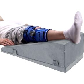 ROYALAY Leg Elevation Pillows for After Surgery, Adjustable Height Knee Surgery Recovery Equipment, Knee Replacement Recovery Aids for Hip Ankle Pain Relief Patent Pending, Single Leg in Saudi Arabia