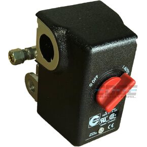 ARC-POWER Heavy Duty Condor USA Pressure Switch, 26AMP, 11KC2E, 140/175 PSI,4 Port 1/4" NPT in Kuwait
