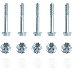 (5 Pack) 19M8321/14M7397 M6 x 45 Screw and Nut Kit - Compatible with John D-eere Replaces 19M8321A in Kuwait