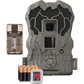 Stealth Cam Browtine 20MP Trail/Game Camera with 720P HD Video, 0.8s Trigger Speed, 60 Feet Flash, Night Mode, and 1-3 Image Burst - Camo (2 Pack) in Kuwait