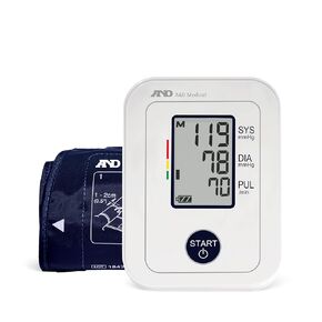 A&D Medical Blood Pressure Monitor for Home Use – UA-611 – Upper Arm Precise BP Machine– Wide Range Cuff 8.6-16.5" / 22-42cm), Easy to Use - One-Click Operation, 60 Reading Memory in Saudi Arabia